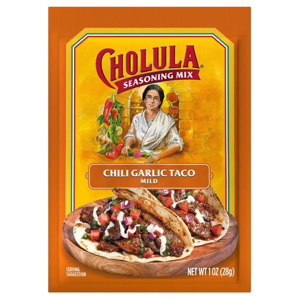 Cholula® Chili Garlic Taco - Mild Recipe Mix