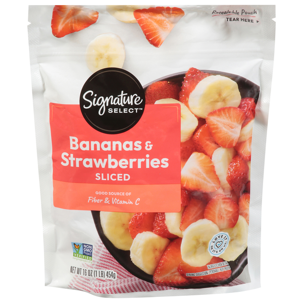 Signature SELECT Strawberries & Bananas, Sliced