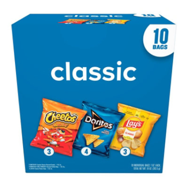 Frito Lay Classic Variety Pack Chips