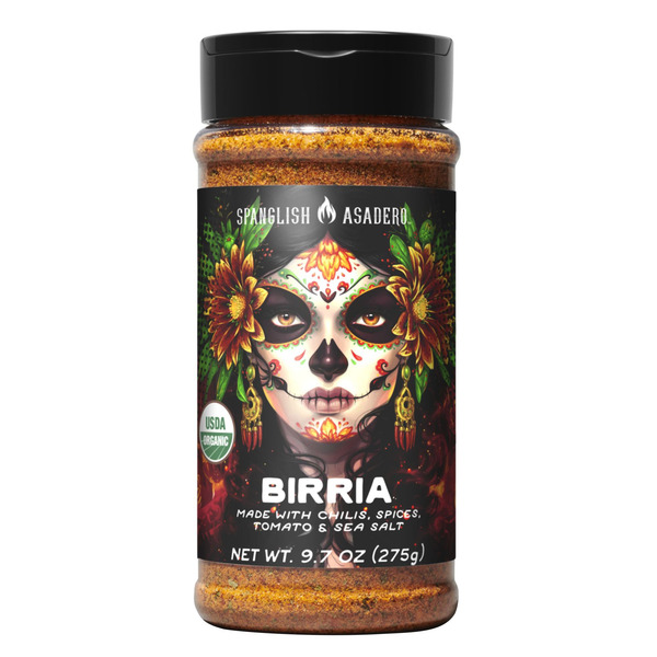 Spanglish Asadero Organic Birria Seasoning, 9.7 oz
