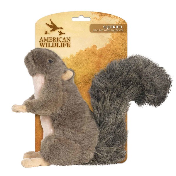 American Wildlife Squirrel Dog Toy With Squeaker (1) Instacart