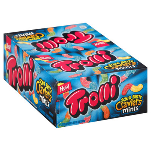 Trolli - Sour Brite Crawlers Minis Candy - 18/2 oz