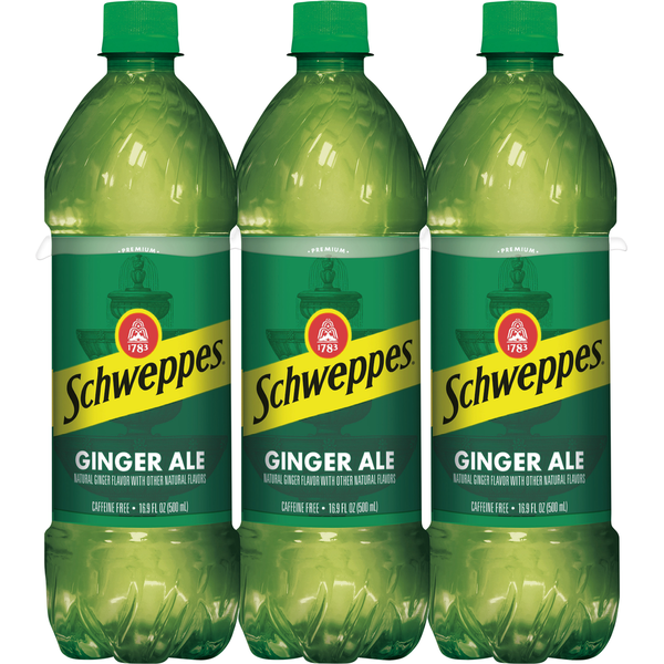gingerale品 Schweppes Ginger Ale, 20 Oz Bottle - Walmart.com