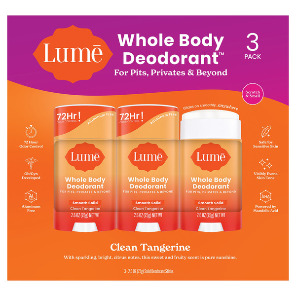 Lume Whole Body Deodorant