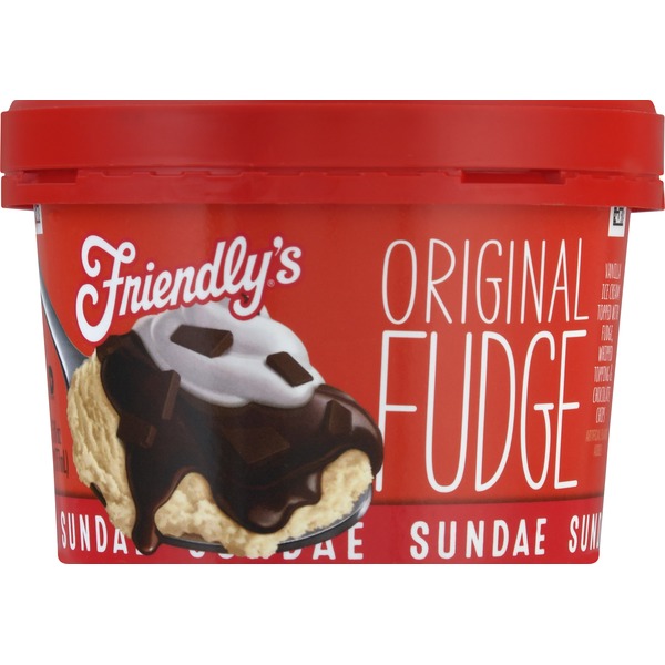 Friendly's Sundae, Original Fudge (6 oz) from Safeway Instacart