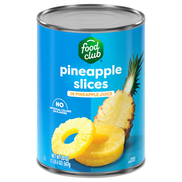 Food Club Pineapple Slices In Pineapple Juice Same-Day Delivery or