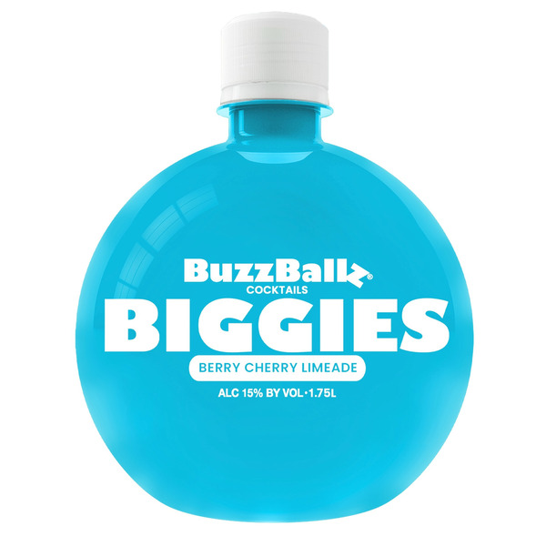 BuzzBallz Biggies Berry Cherry Limeade Cocktail 1.75L – 30 Proof