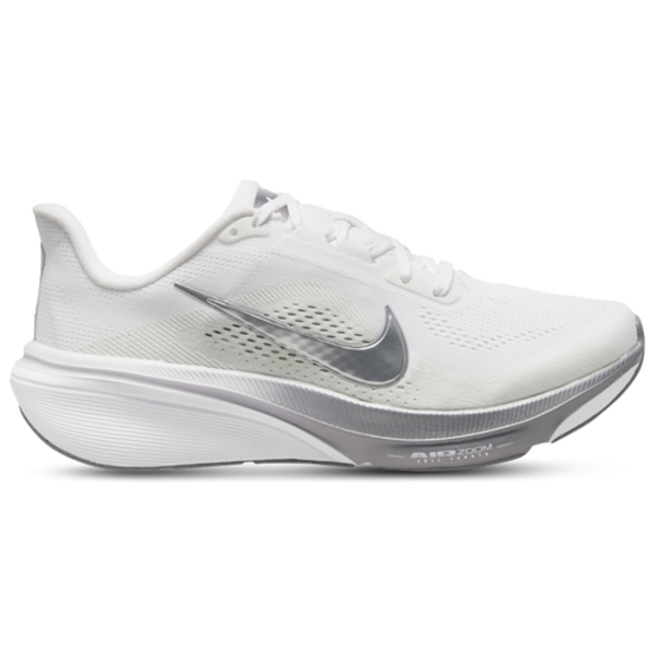 Nike Women's Pegasus 42 Running Shoes, Size 10, Medium/B - White & Metallic Silver & Wolf Grey