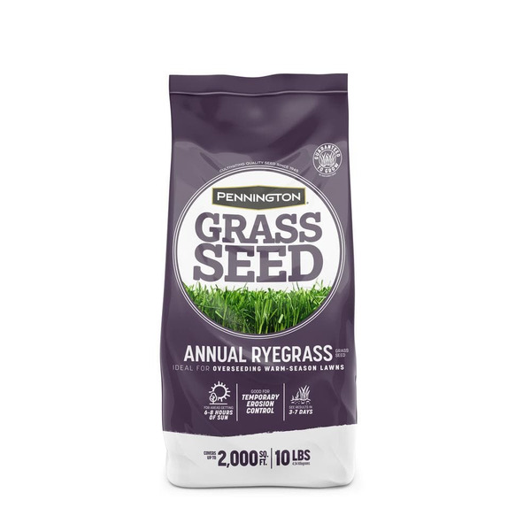 Pennington Annual Ryegrass 10 Lb. 2,000 Sq. Ft. Grass Seed