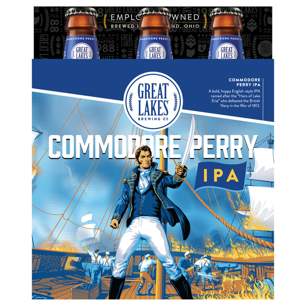 Great Lakes Brewing Co. Beer, IPA, Commodore Perry Same-Day
