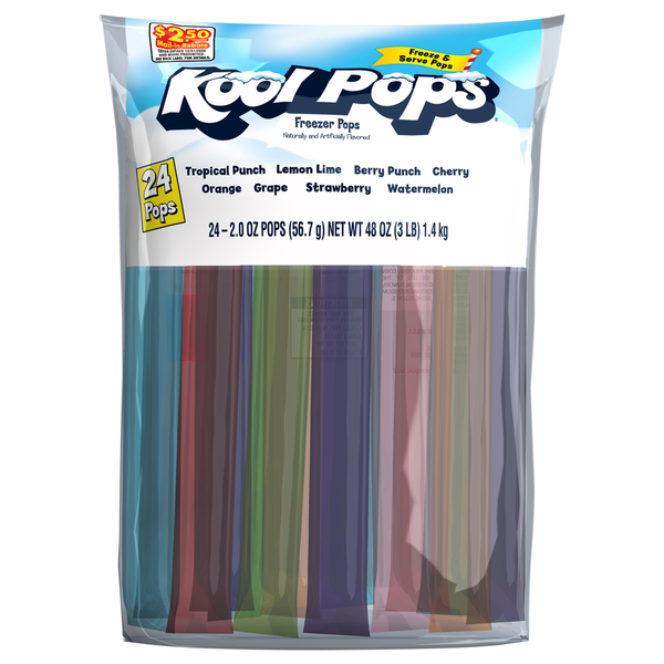 Kool Pops Assorted Freezer Pops Same-Day Delivery or Pickup