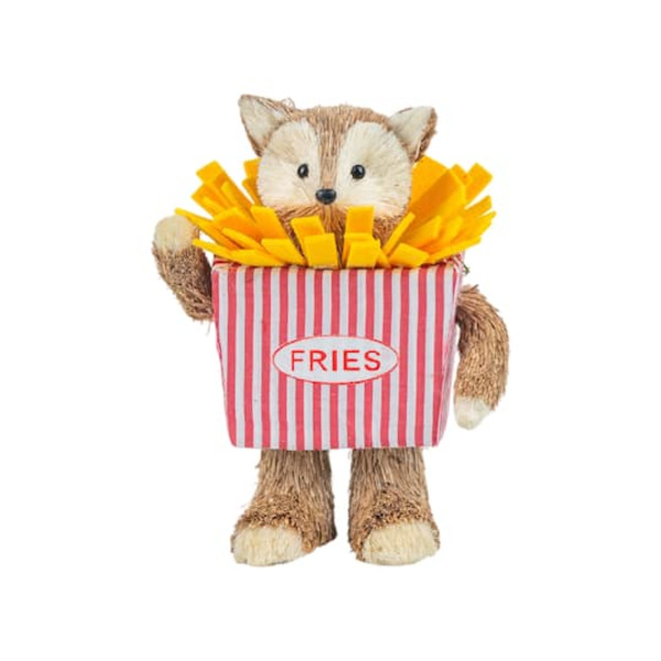 Ashland Fox and Fries Natural Decorative Animal