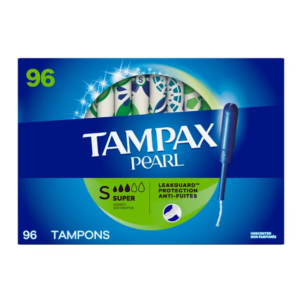 TAMPAX Pearl Super Tampons