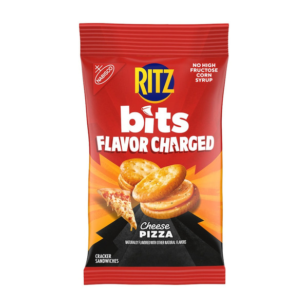 Ritz Cheese Pizza Sandwich Crackers, Snacks For Kids And Adults