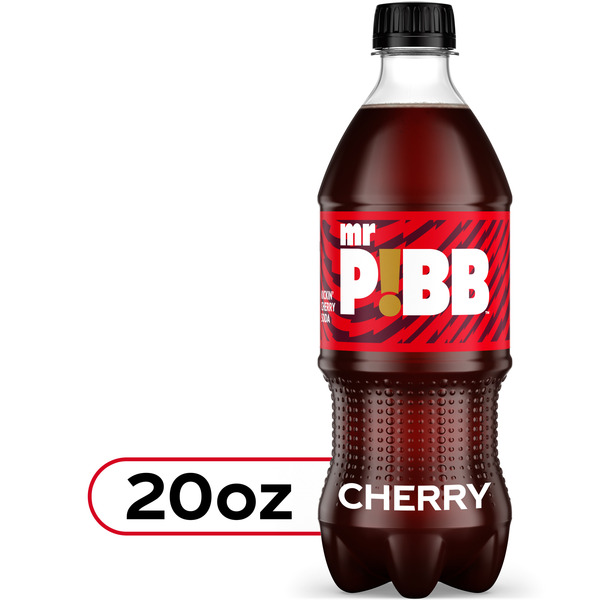 PIBB XTRA Cherry Soda Bottle