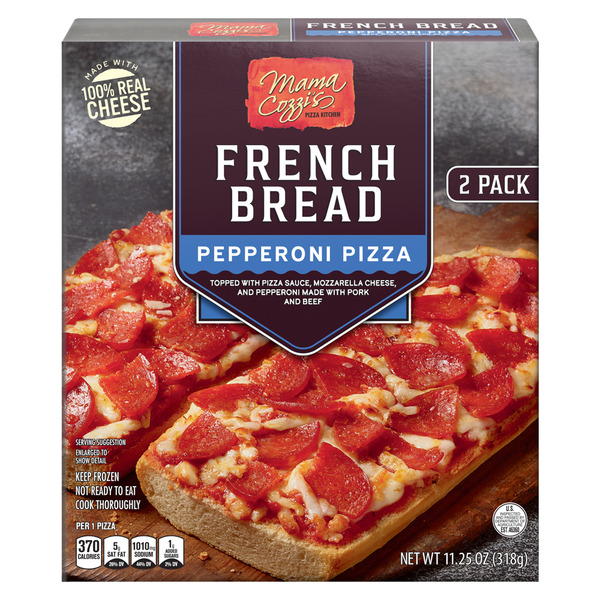 Mama Cozzi's Pizza Kitchen Pepperoni French Bread Pizza Same-Day
