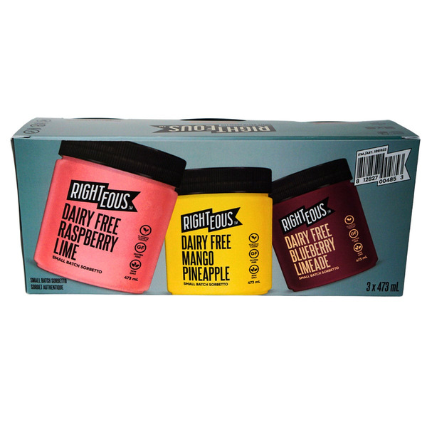 Righteous Gelato Sorbetto Variety Pack