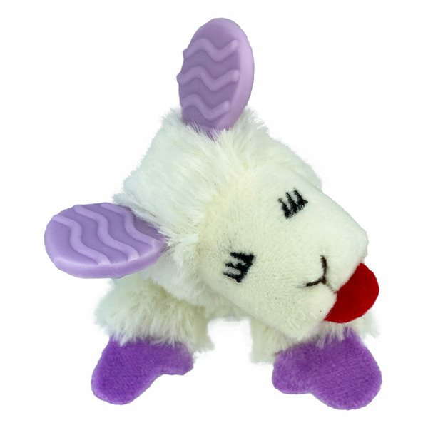 Multipet International Kitten Lamb Chop With Teething Ears Cat Toy