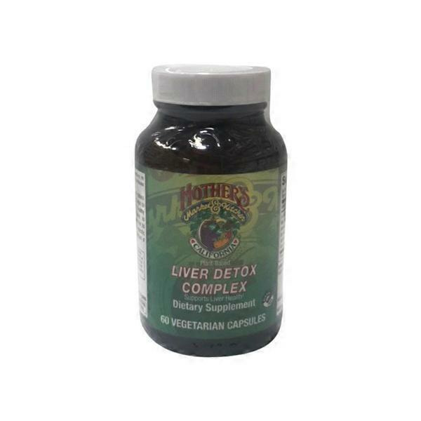 Mother's Liver Detox Complex, Natural, Vegetarian Capsules Same