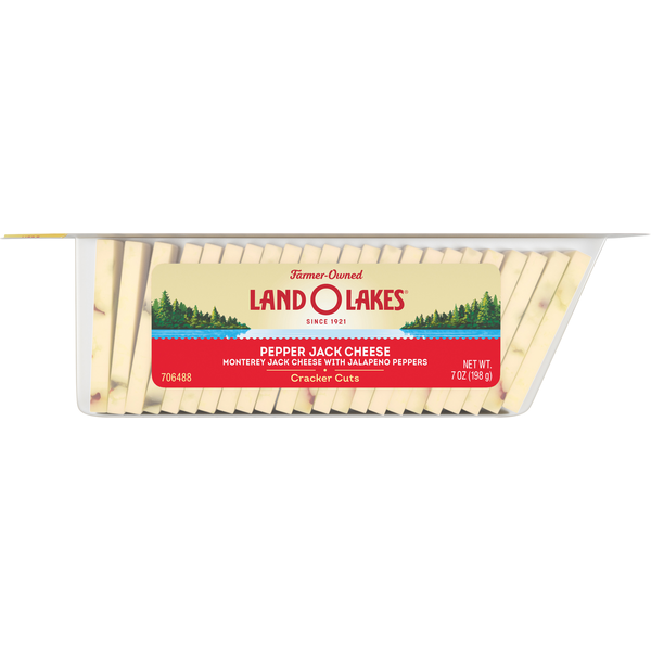 Land O Lakes Cheese, Pepper Jack, Cracker Cuts