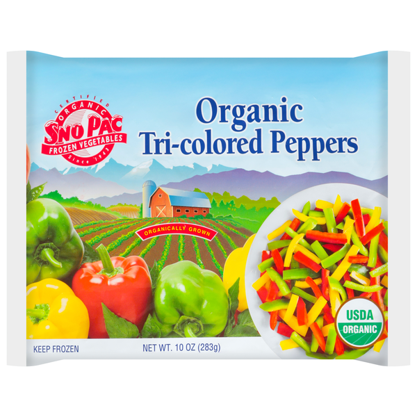Sno Pac Peppers, Organic, Tri-Colored Same-Day Delivery or Pickup