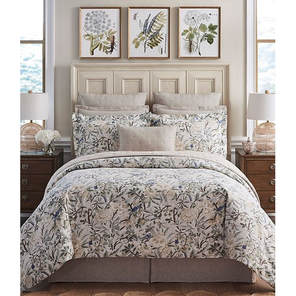 Southern Living Miranda Jacobean Floral Comforter Mini Set