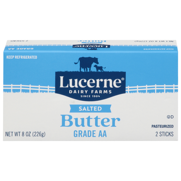 Lucerne Butter, Sweet Cream, Salted