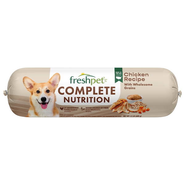 Freshpet Complete Nutrition Roll, Chicken Recipe, Dog Food