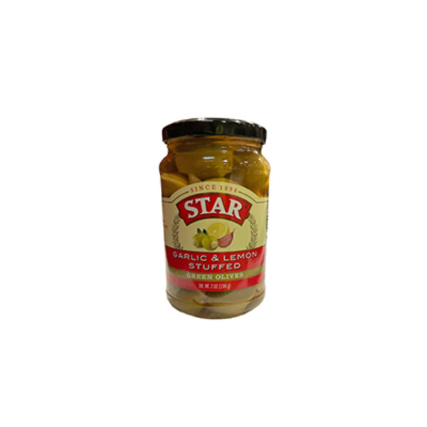 STAR Fine Foods Garlic & Lemon Stuffed With Olives