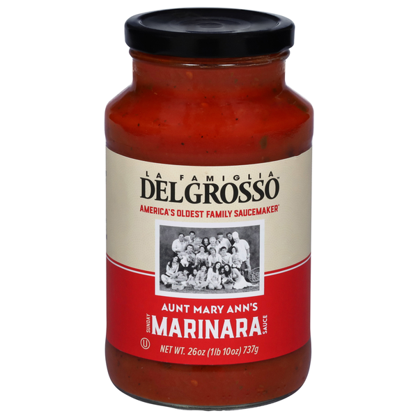 DelGrosso Aunt Mary Ann's Sunday Marinara Sauce Same-Day Delivery