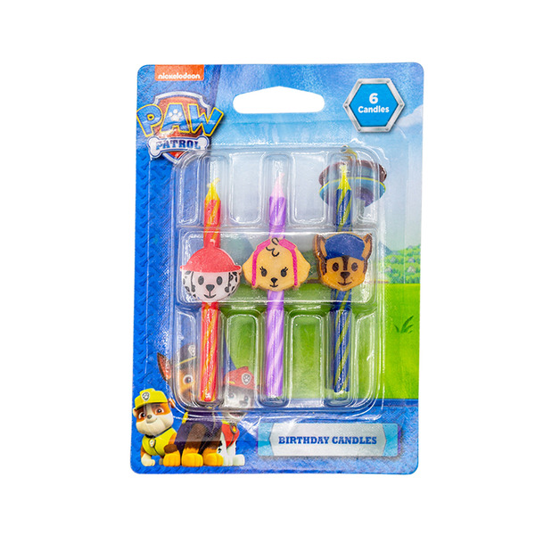 Party Decoration Paw Patrol Birthday Cake Candles