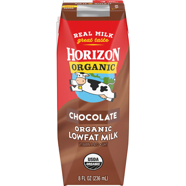 Horizon Organic Shelf Stable 1% Lowfat Chocolate Milk Box, 8 fl oz
