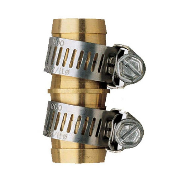 Orbit 5/8 In. Metal Hose Repair Mender With Stainless Steel Clamp Hose And Sprinkler Repair