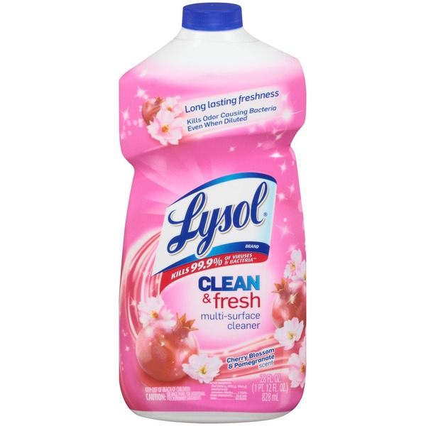 Lysol Clean & Fresh Cherry Blossom & Pomegranate Scent MultiSurface