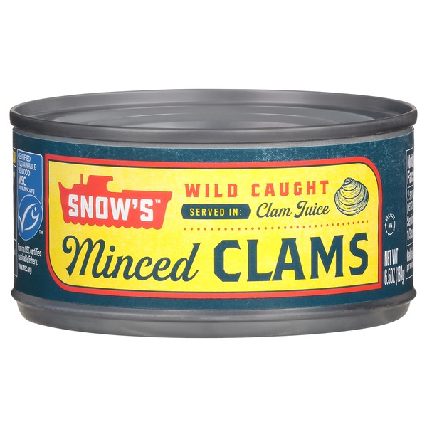 Snow's Wild Caught Minced Clams Same-Day Delivery or Pickup | FoodMaxx