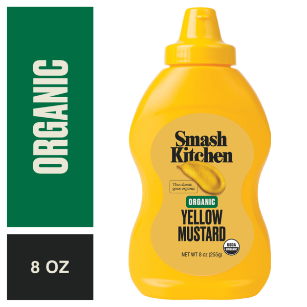 Smash Kitchen Organic Yellow Mustard