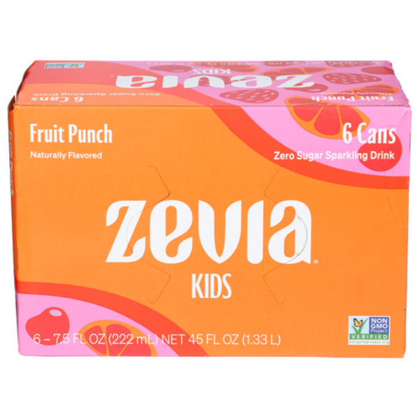 Zevia Fruit Punch Soda 6 Pack Same-Day Delivery or Pickup