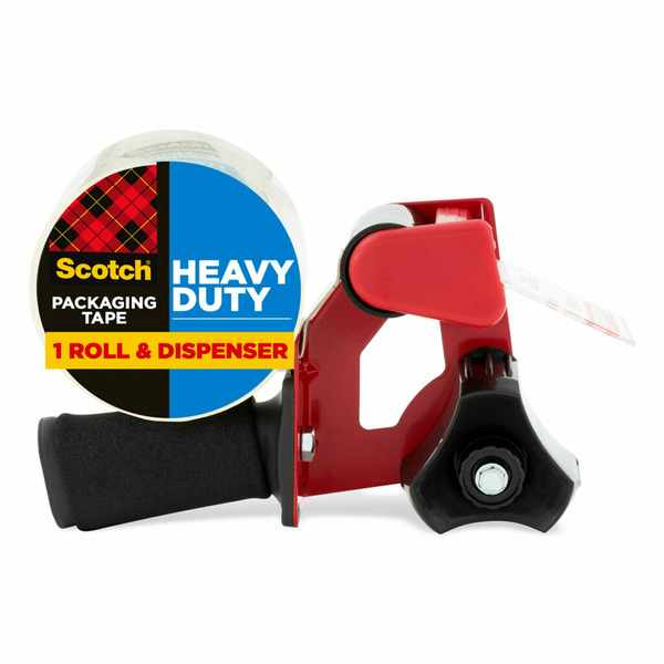 Scotch 1.88 In. X 54.6 Yds. Heavy Duty Shipping Packaging Tape With Dispenser
