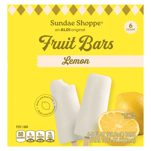 Sundae Shoppe Lemon Fruit Bars