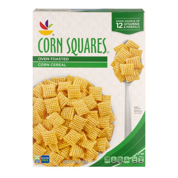 SB OvenToasted Cereal Corn Squares (12 oz) Instacart
