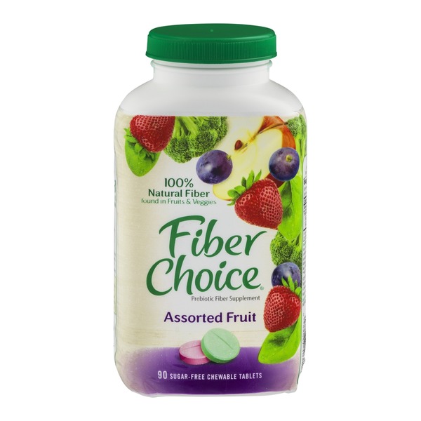 Fiber Choice Prebiotic Fiber Supplement SugarFree Chewable Tablets