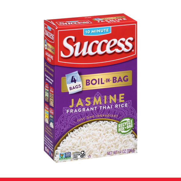 Success Ten Minute Boil-in-Bag Jasmine Fragrant Thai Rice