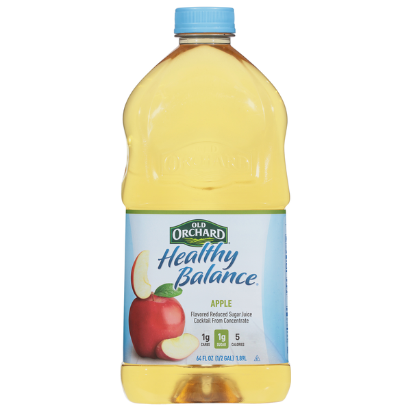 Tree Heb Apple Juice H-E-B Old Orchard Apple Juice, Bottle Same