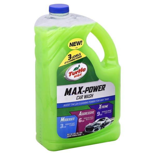 Turtle Wax 100 Fl Oz Max Power Car Wash 50597 The Home Depot