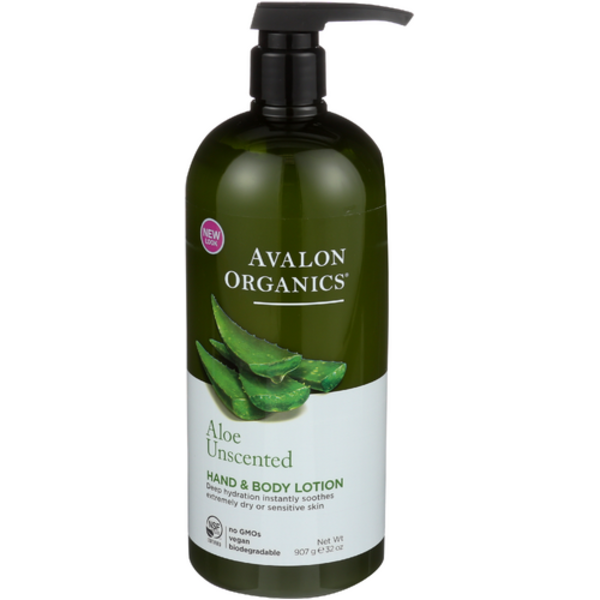 Avalon Organics Aloe Unscented Hand & Body Lotion Same-Day