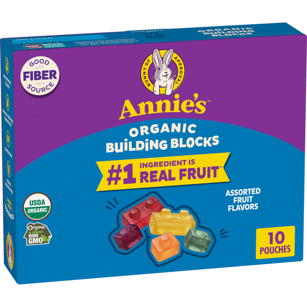 Annie's Organic Assorted No Artificial Dyes Fruit Flavored Snacks