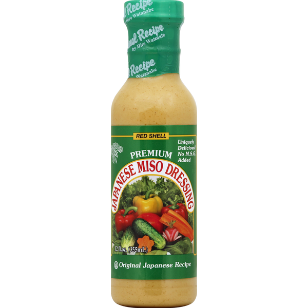 Red Shell Dressing, Premium, Japanese Miso