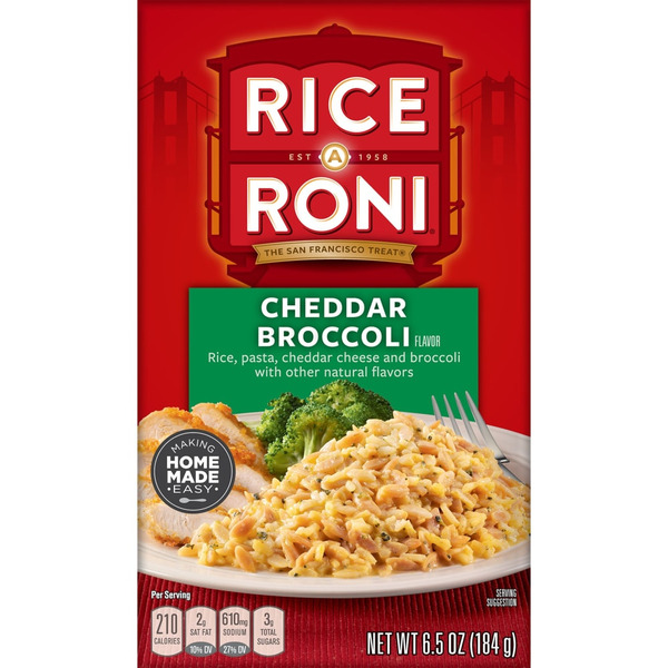 Kroger Rice A Roni Cheddar Broccoli Rice Mix Same-Day Delivery or ...