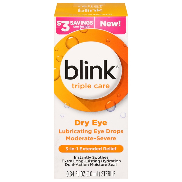 blink Eye Drops for Dry Eyes Same-Day Delivery or Pickup | Save Mart