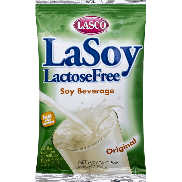 LASCO Soy Beverage, Original, Lactose Free Same-Day Delivery